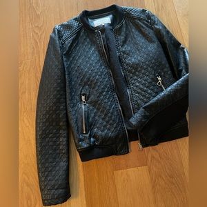 Zara faux leather jacket